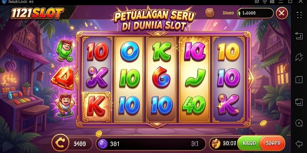 Screenshot gameplay <strong>1121SLOT</strong> menampilkan aksi seru saat menjelajahi dunia slot.