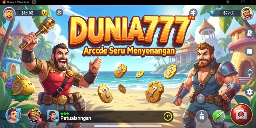 Tampilan menarik dari gameplay DUNIA777 yang penuh warna.