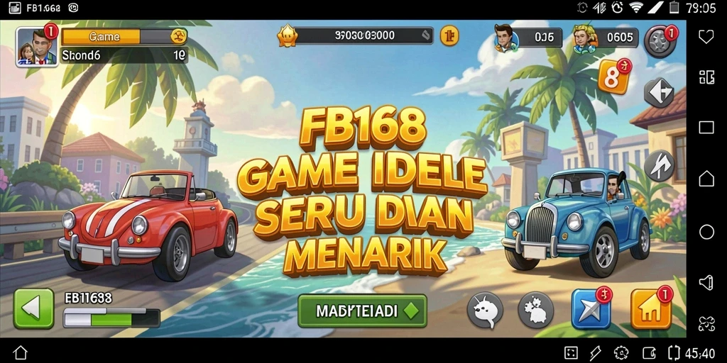 Menampilkan karakter yang berkembang dalam gameplay Idle yang menawan.
