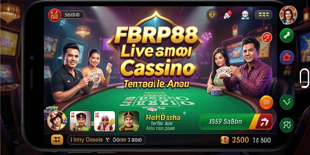 Tampilan gameplay seru dan interaktif di FBRP88 Live Casino.