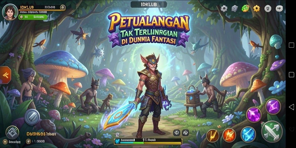 Tampilan gameplay menarik dari IDKLUB yang penuh petualangan.