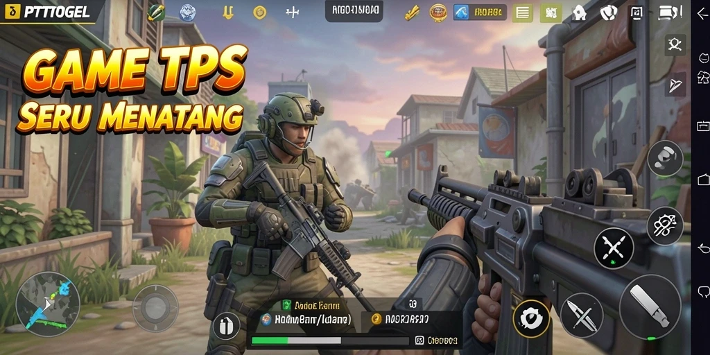 Gameplay seru saat bertarung di PTTOGEL.